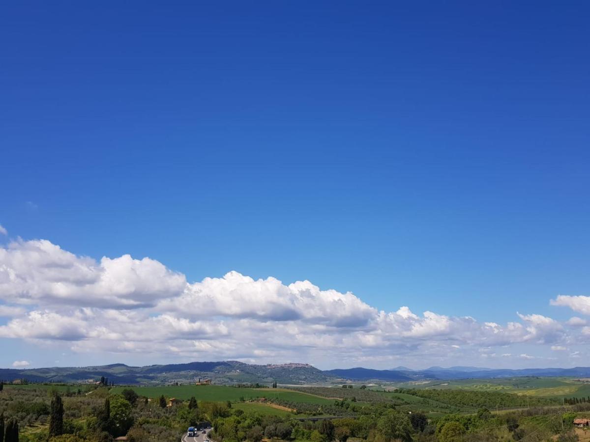 Casa Per L'Osticcio Vista Sulla Val D'Orcia Daire Montalcino Dış mekan fotoğraf