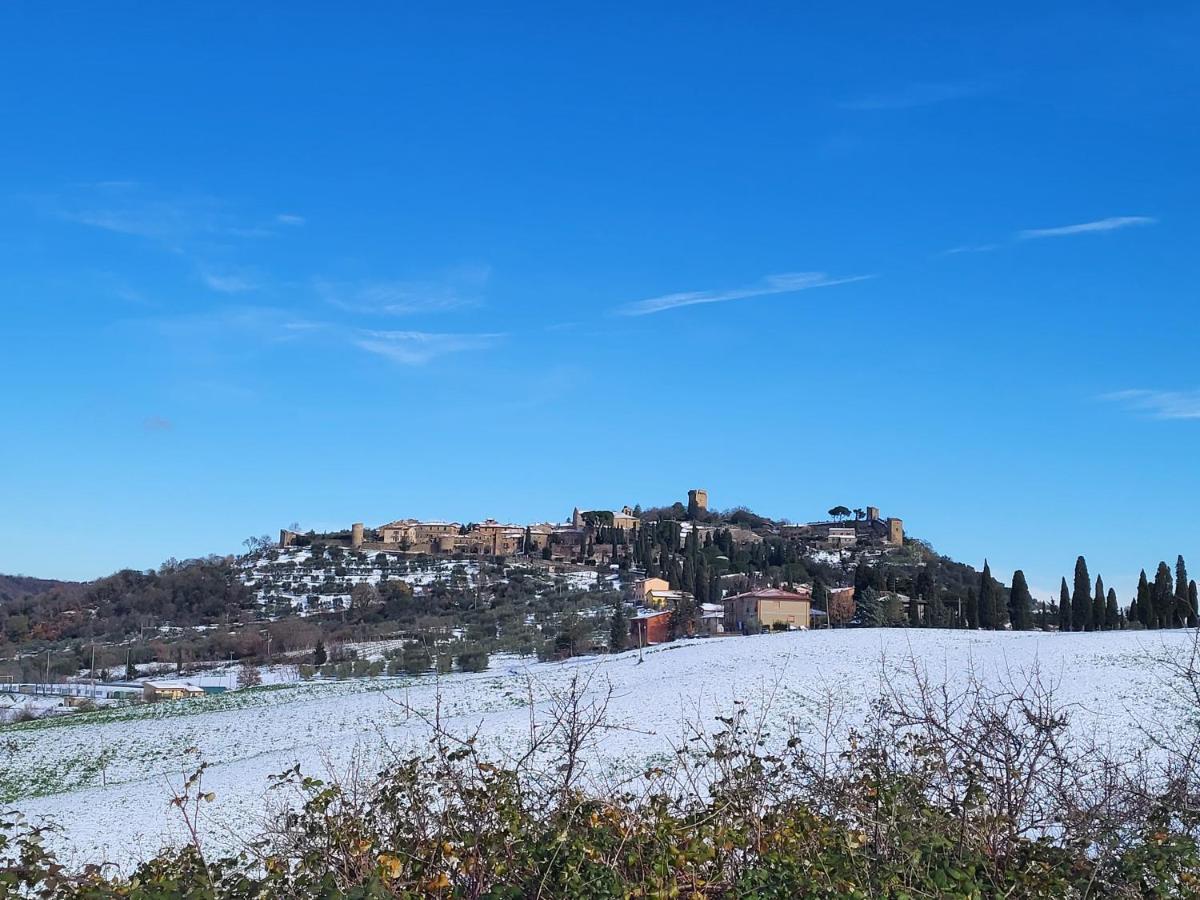 Casa Per L'Osticcio Vista Sulla Val D'Orcia Daire Montalcino Dış mekan fotoğraf