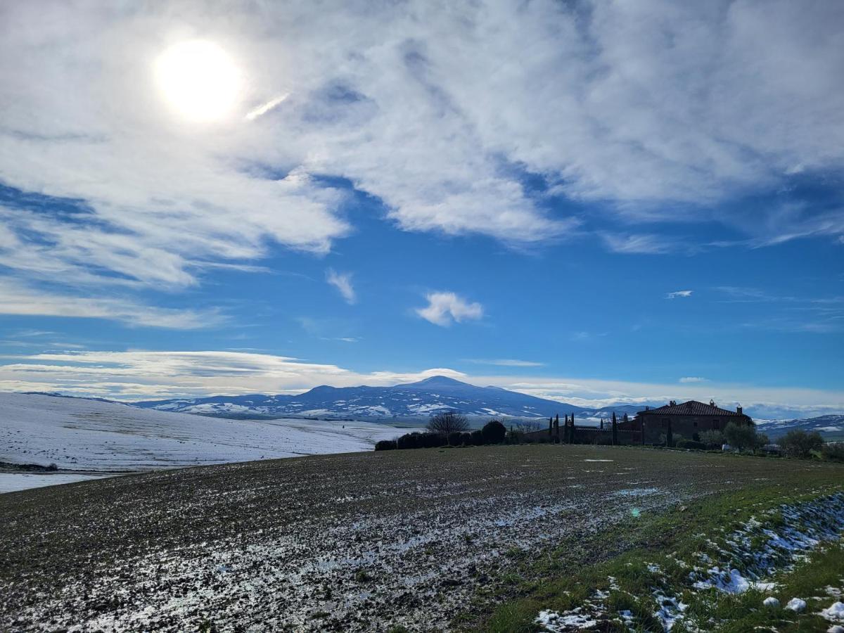 Casa Per L'Osticcio Vista Sulla Val D'Orcia Daire Montalcino Dış mekan fotoğraf